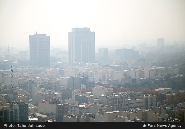 تصاویر: تهران محو در آلودگی