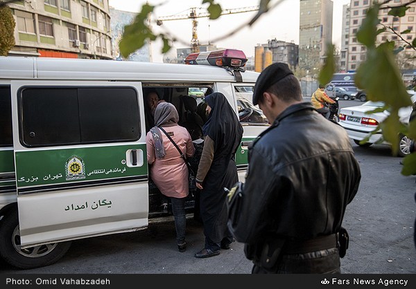 تصاویر: بازگشت گشت ارشاد به خیابان ها