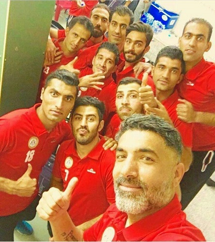 سلفی قشقایی‌ها بعد از برد مقابل پرسپولیس