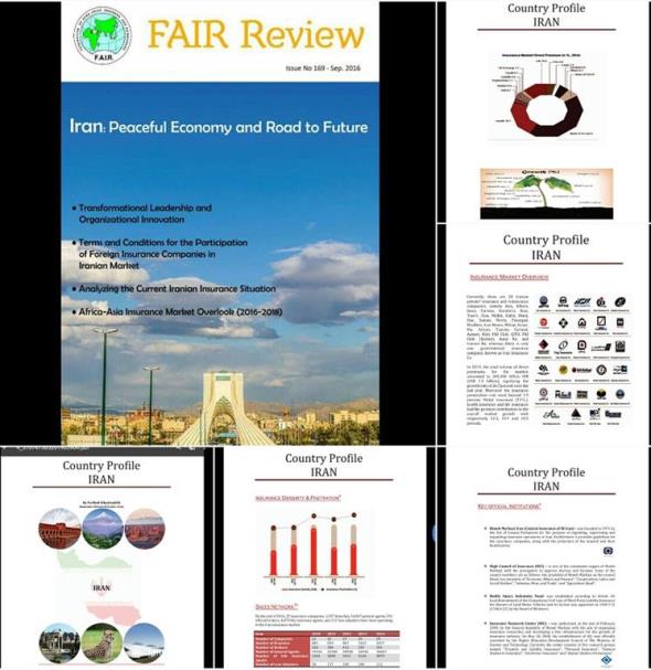 توجه ويژه نشريه بيمه گران آسيا و افريقا به صنعت بيمه