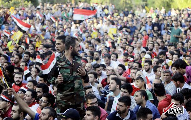 تصاویر : جشن مردم سوریه در خیابان‌ها بعد از تساوی مقابل ایران